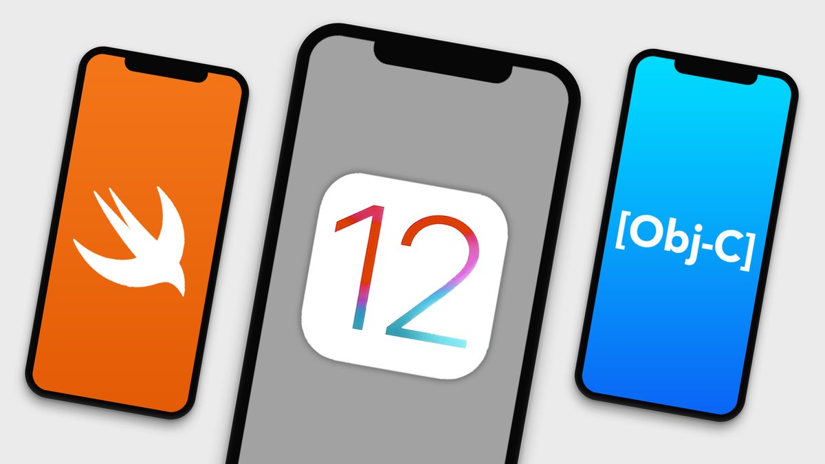 iOS 12 & Xcode 10 – Complete Swift 4.2 & Objective-C Course