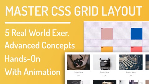 Master CSS Grid Layout From Scratch with real world examples