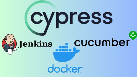 Cypress V12 + Docker + Cucumber + Jenkins - Sep-2023 Course