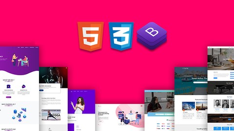 Create Modern Website Using HTML, CSS And Bootstrap