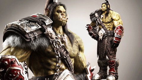 Blender Character Creation Masterclass – Orc Warrior